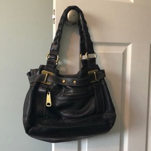 Fossil leather purse